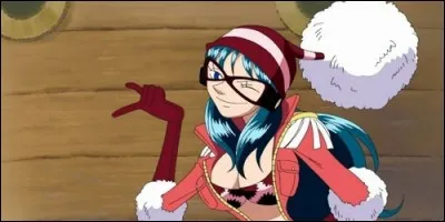 Dans "One Piece", comment s'appelle ce membre qui fait partie de l'équipage de Foxy ?