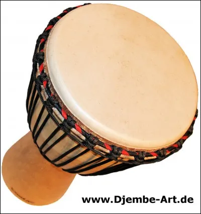 DJEMBE - La peau de quel animal utilise-t-on traditionnellement pour fabriquer cet instrument ?