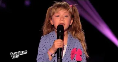 A quel âge Gloria a-t-elle participé à "The Voice Kids" ?