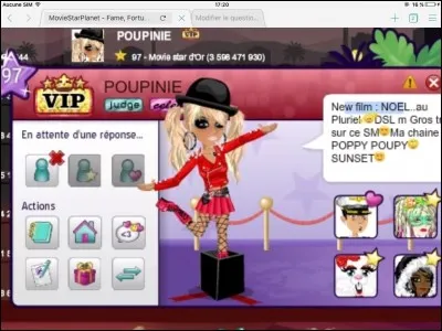 Facile - Qui est le meilleur joueur sur "MovieStarPlanet" ?