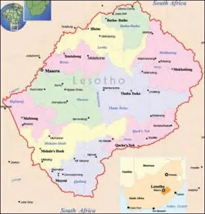 Quelle est la forme de l'Etat du Lesotho ?