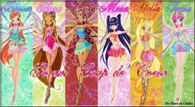 Sur cette image les Winx sont en...