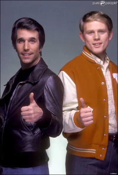 Qui sont les personnages phares de la série "Happy Days" ?