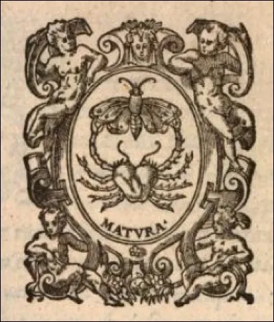 De quel règne d'empereur romain date cette monnaie d'or représentant, au revers, un crabe tenant dans ses pinces un papillon aux ailes déployées ?