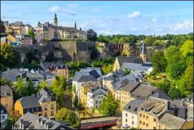 Quelle est la capitale du Luxembourg ?