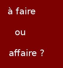 Quiz Langue franaise