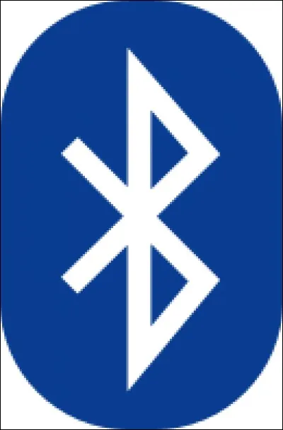 Sur l'image, vous pouvez voir le logo de "Bluetooth".