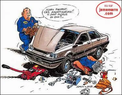 Qui entrent dans la même catégorie socio-professionnelle que les garagistes ?