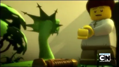 Par qui Garmadon s'est-il fait mordre quand il était petit ?