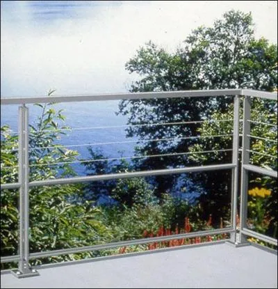 On ne dit pas ''un balcon'' mais: