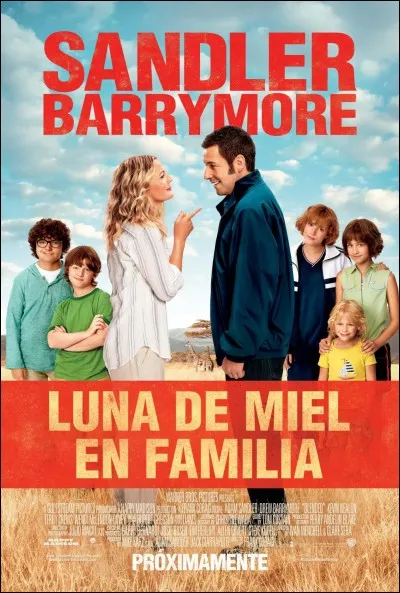 Quel est le nom de scène du personnage principal dans le film "Famille recomposée" ?