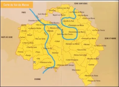 VAL-DE-MARNE - Quel est le chef-lieu de ce département de la région Île-de-France ?