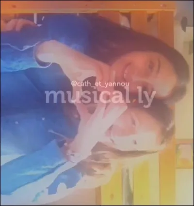 En quelle année ont-elles commencé leur "musical.ly" ?