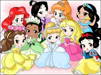 Quiz Princesses Disney #1 - Dessins Animés - Niveau Moyen