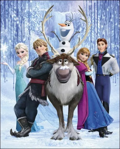 Dans le film "La Reine des neiges", quelle princesse Disney voit-on apparaître lors de l'ouverture des portes du château d'Arendelle ?