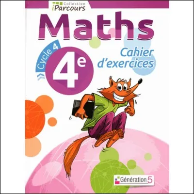 Ton amie te demande de lui montrer tes exercices de maths car elle ne les a pas faits :