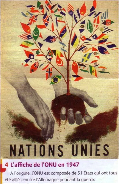 Quel est le rôle essentiel de l'Organisation des Nations Unies (ONU) créée par les pays vainqueurs de la 2e Guerre mondiale en juin 1945 ?