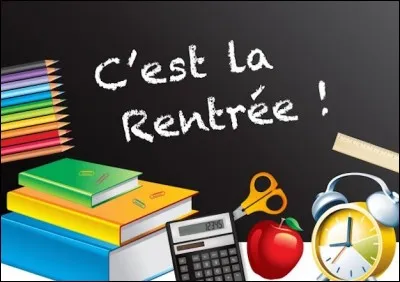 La veille de la rentrée scolaire, vous pensez...