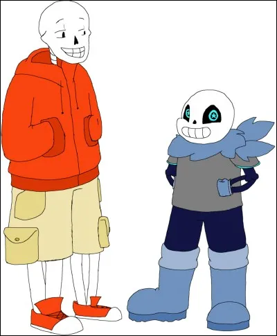 Underswap - Qui remplace Sans et qui remplace Papyrus ?