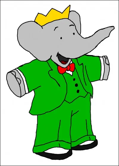 On commence par cet éléphant qui est un roi. Quel est ce personnage ?