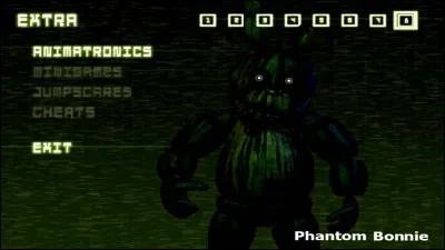 Phantom Bonnie est-il dans FNaF 3 ?