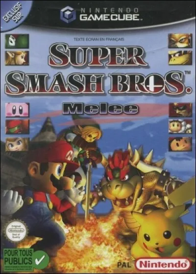 Super Smash Bros. Melee est sorti en France le...