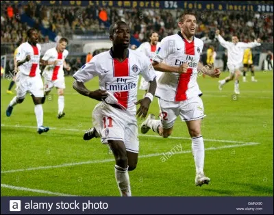 Quel joueur a inscrit le but du maintien face à Sochaux lors de la saison 2007/2008 (1-2) ?