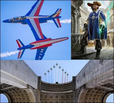 Lettre « A » comme « Aviation » !
La Patrouille de France est la patrouille acrobatique officielle de l'Armée de l'air française. Comme dans chaque unité de l'armée de l'air, cette patrouille possède un indicatif qui lui permet de dialoguer entre le sol et les avions (par exemple).
Quel est cet indicatif pour la patrouille de France ?