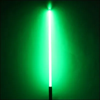 Que signifie la couleur du sabre laser vert ?