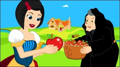 Lequel de ces fruits la méchante sorcière donne-t-elle a Blanche-Neige ?