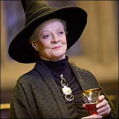 En quoi Minerva McGonagall, le professeur de métamorphose, peut-elle se transformer ?