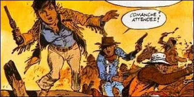 Dans la bande dessinée "Comanche", notre jeune héroïne est propriétaire du ranch :