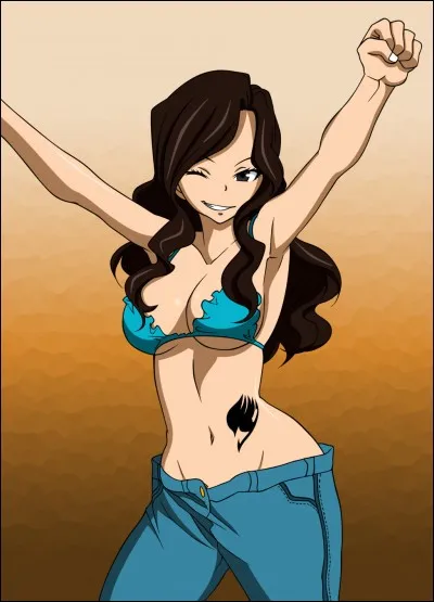 Vous reconnaissez tous ce personnage de "Fairy Tail" n'est-ce pas ? Comment s'appelle-t-elle ?