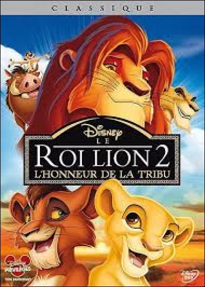 "Le Roi Lion 2" : Zira est la mère adoptive de Kovu.