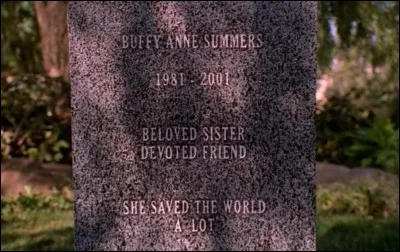 Combien de fois Buffy est-elle morte ?