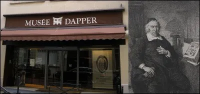 Allons au « 50 avenue Victor Hugo » !
A cette adresse, on peut voir le musée Dapper (aujourd'hui fermé). Il porte le nom d'un humaniste hollandais, Olfert Dapper. Cet humaniste néerlandais décrivit avec soin plusieurs lieux comme l'Afrique, la Chine, la Perse, la Géorgie, l'Arabie et d'autres encore !
Quelle était la particularité de son travail ?