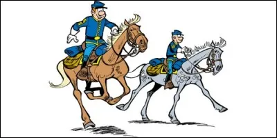 Dans "Les Tuniques Bleues", comment se nomme le cheval de Blutch ?