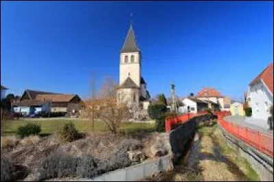 Ancienne commune alsacienne, Aspach-le-Haut se situe dans le département ...