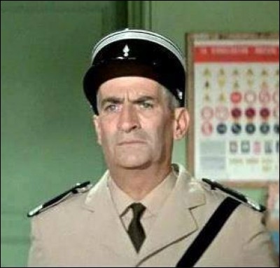 Commençons par le personnage principal n° 1 : quel est le prénom de Cruchot, maréchal des logis joué par Louis de Funès, muté à St-Tropez avec un galon de plus ?