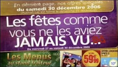 Combien y a-t-il de fautes d'accord verbal dans cette pub ?