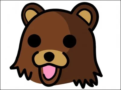 Comme vous pouvez le voir sur l'image, le Pedobear est :