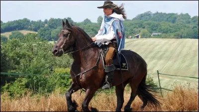 Le cheval de d'Artagnan répond à un nom de fleur. Lequel ?