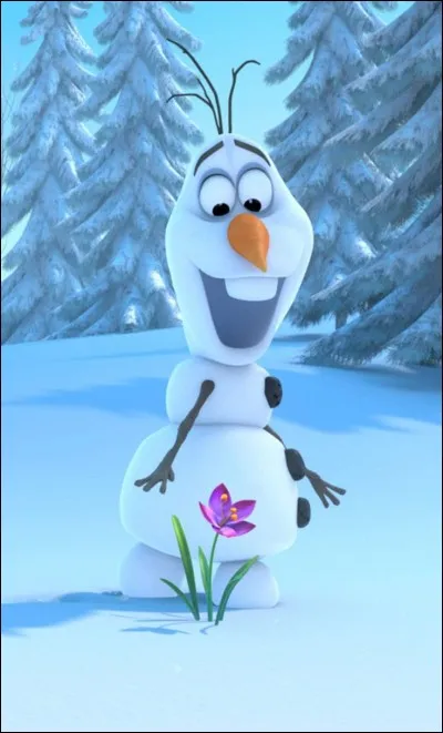 Comment s'appelle le petit bonhomme de neige dans "La Reine des neiges" ?