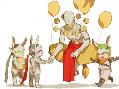 Quelle est la relation entre Zenyatta et Genji ?