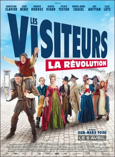 En quelle année est sorti le film "Les Visiteurs : La Révolution" ?