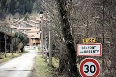 Notre balade commence aujourd'hui dans l'Aude, à Belfort-sur-Rebenty. Petit village de 37 habitants, dans le pays de Sault, il se situe en région ...