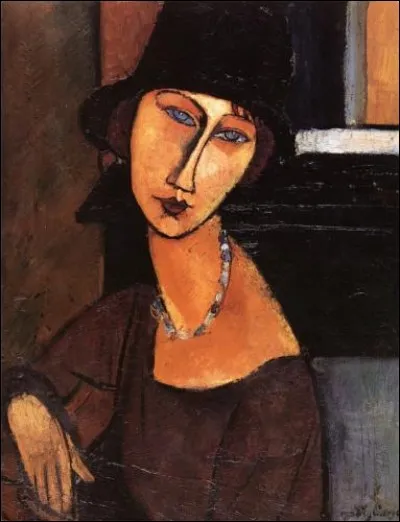 Qui a fait "le portrait de Jeanne Hebuterne" ?