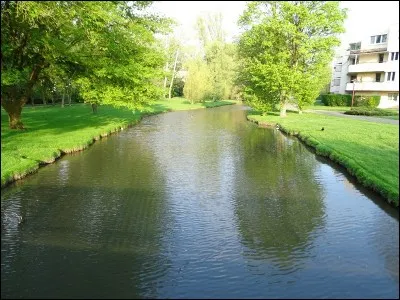 Quel est le cours d'eau qui traverse Bourg-en-Bresse, préfecture de l'Ain ?