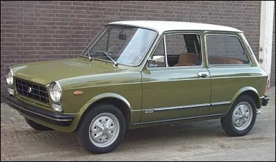 Cette Autobianchi est une ...