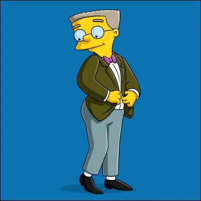 De qui Mr Smithers est-il amoureux en secret ?